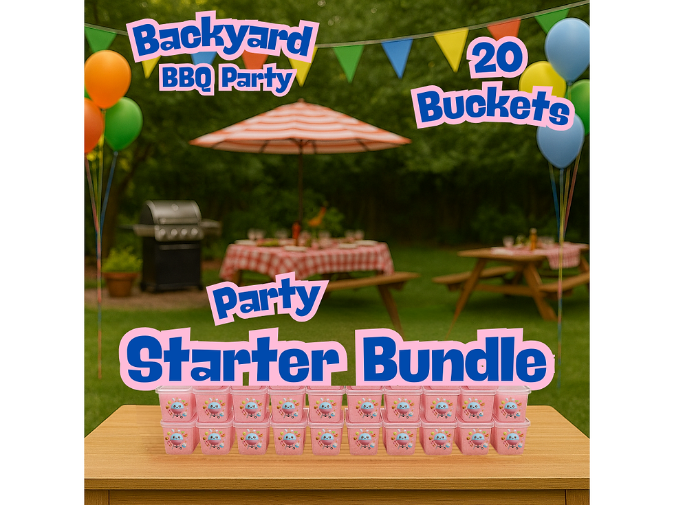 Thumbnail: Backyard BBQ Parties Cotton Candy Bucket Bundle