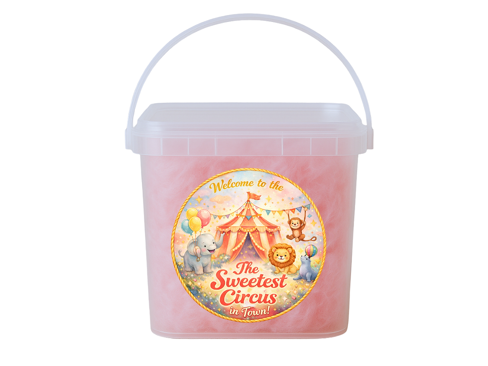 Thumbnail: Carnival Circus Parties Cotton Candy Bucket Bundle (Label 5)