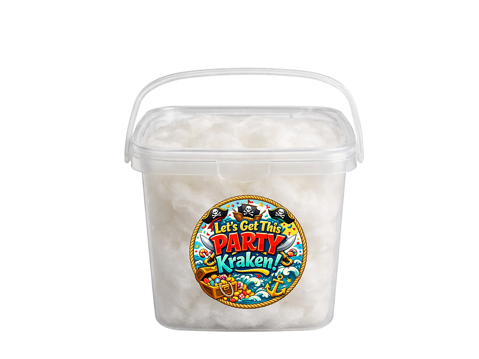 Thumbnail: Pirate Parties Cotton Candy Bucket Bundles (Label 2)