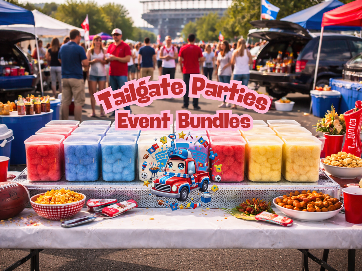 Tailgate Parties Cotton Candy Bucket Bundles