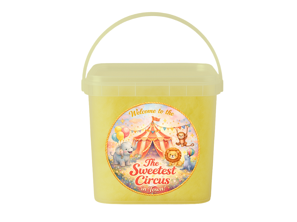 Thumbnail: Carnival Circus Parties Cotton Candy Bucket Bundle (Label 5)