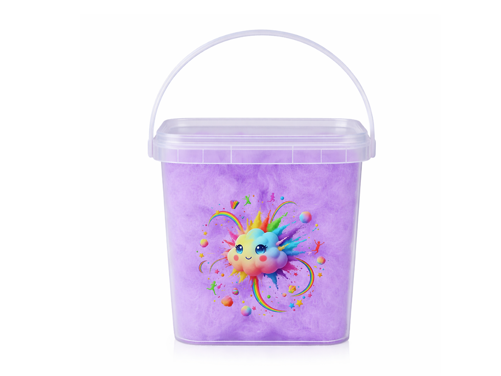 Thumbnail: Color Run Parties Cotton Candy Bucket Bundles