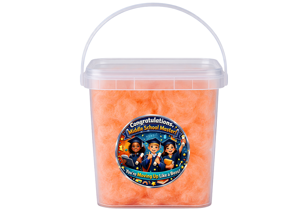 Thumbnail: Graduation Parties Cotton Candy Bucket Bundle (Label 5)