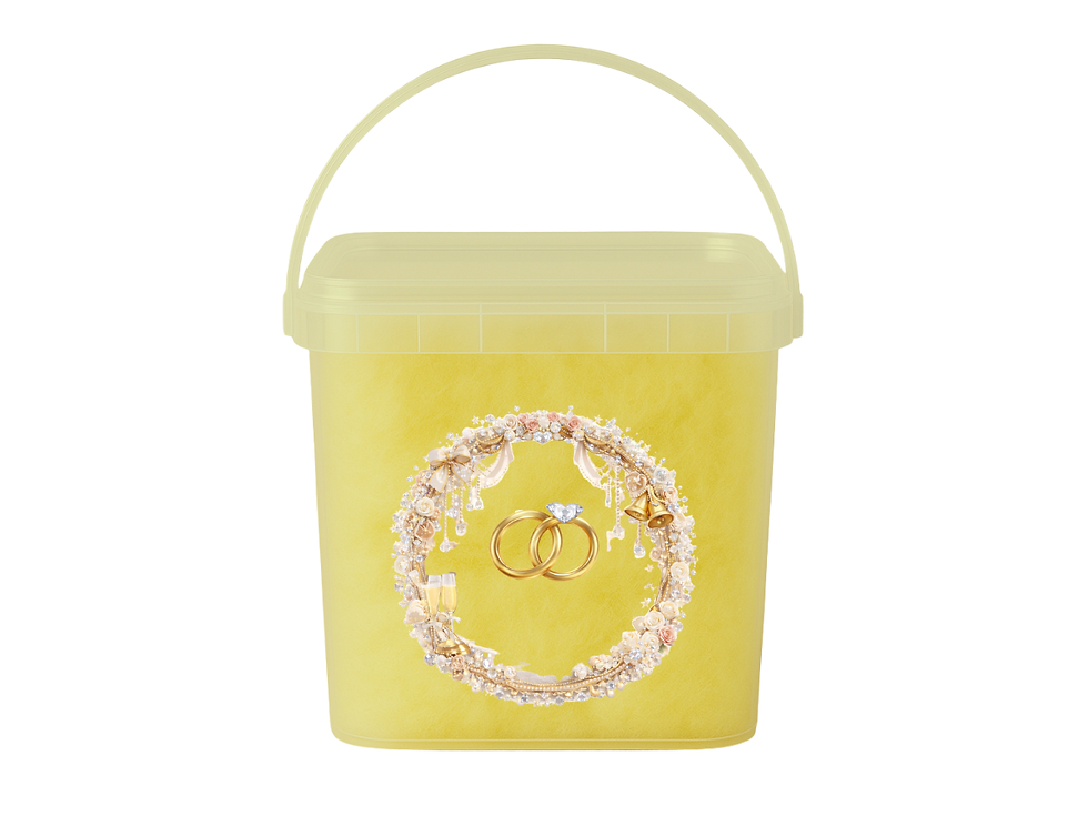 Thumbnail: Wedding Reception Cotton Candy Bucket Bundles