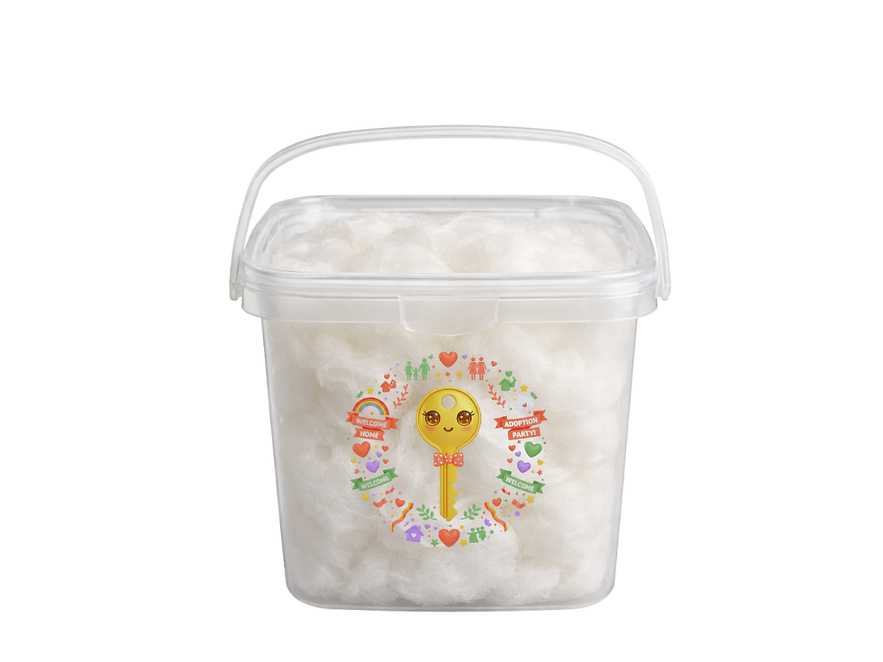 Thumbnail: Welcome Home / Adoption Parties Cotton Candy Bucket Bundles