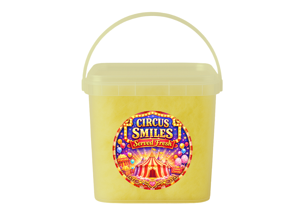 Thumbnail: Carnival Circus Parties Cotton Candy Bucket Bundle (Label 2)