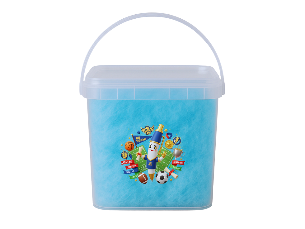 Thumbnail: Athletic Scholarship Signing Parties Cotton Candy Bucket Bundles