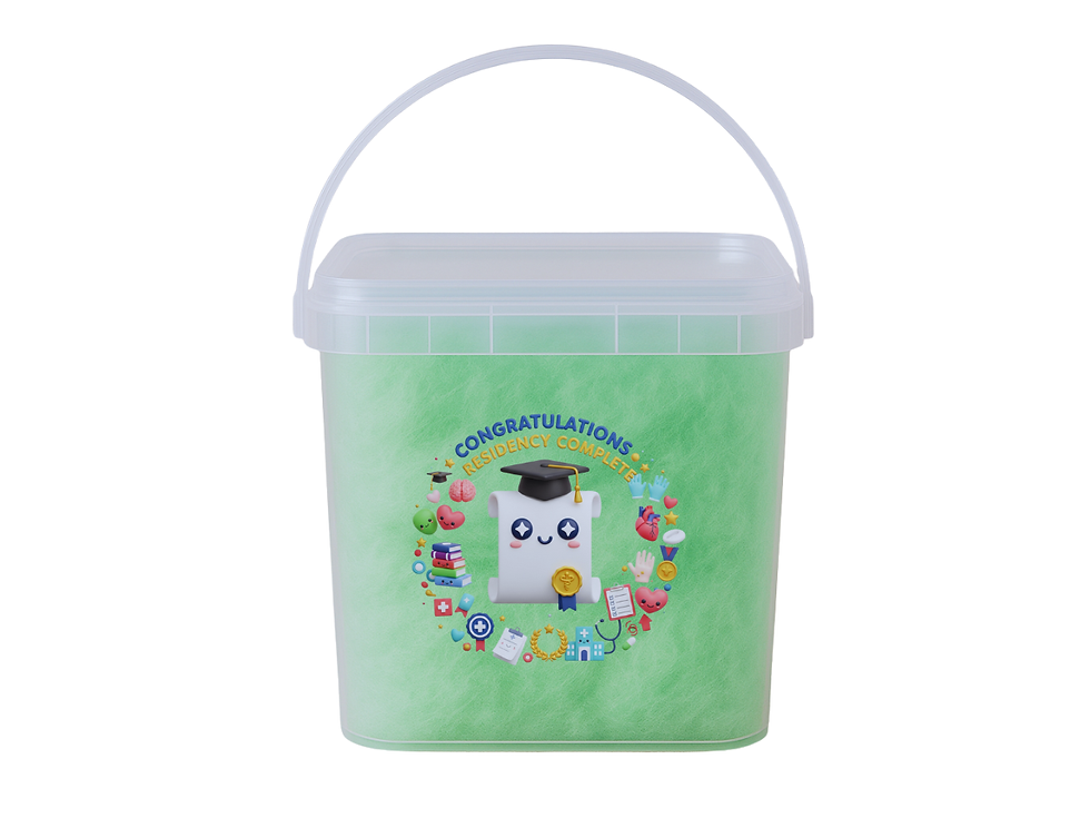 Thumbnail: Medical School/Residency Graduation Parties Cotton Candy Bucket Bundles