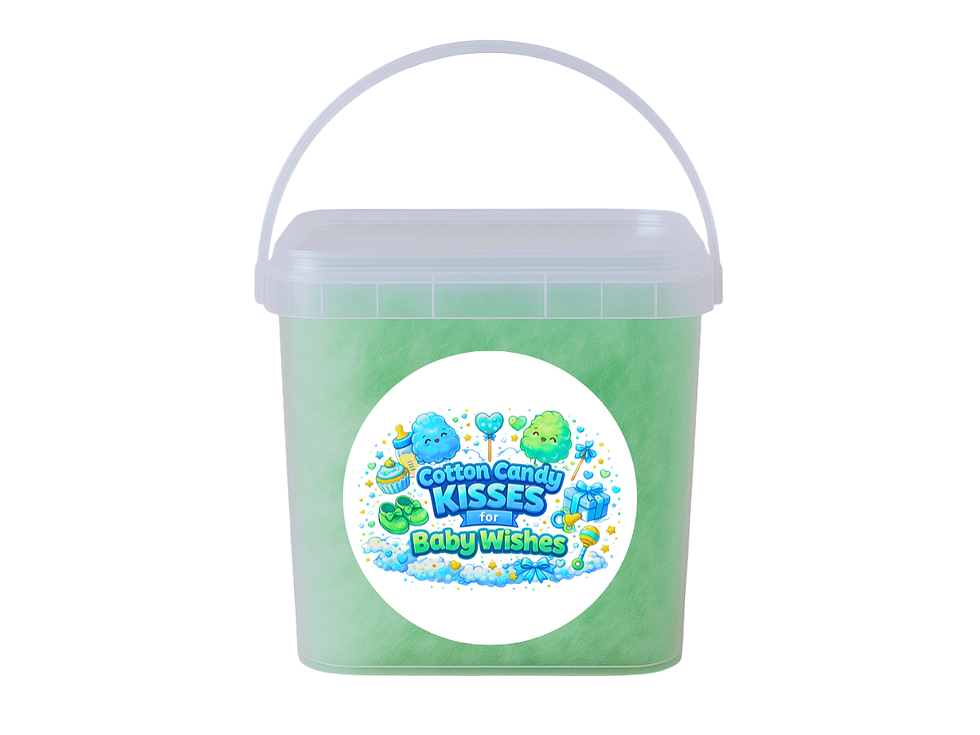 Thumbnail: Baby Shower Parties Cotton Candy Bucket Bundle (Label 8)