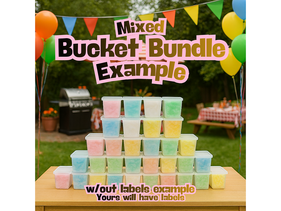 Thumbnail: Murder Mystery Parties Cotton Candy Bucket Bundles