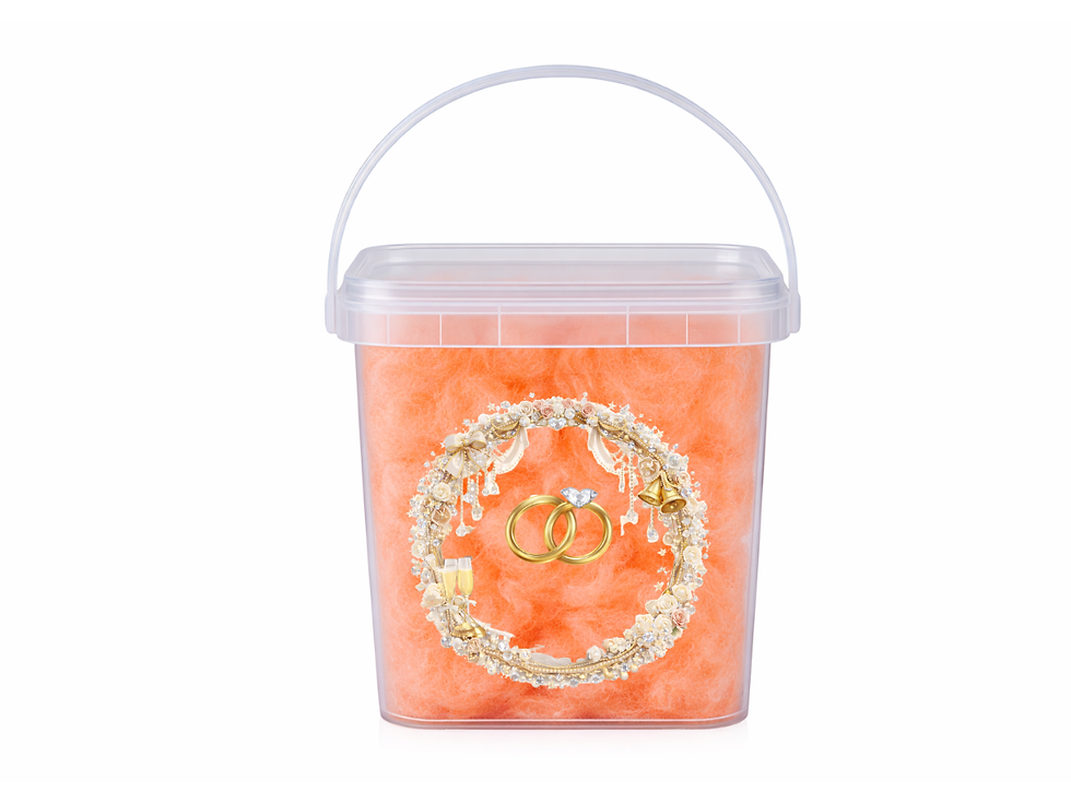 Thumbnail: Wedding Reception Cotton Candy Bucket Bundles