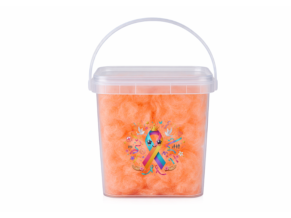 Thumbnail: Cancer Survivor Celebration Parties Cotton Candy Bucket Bundles