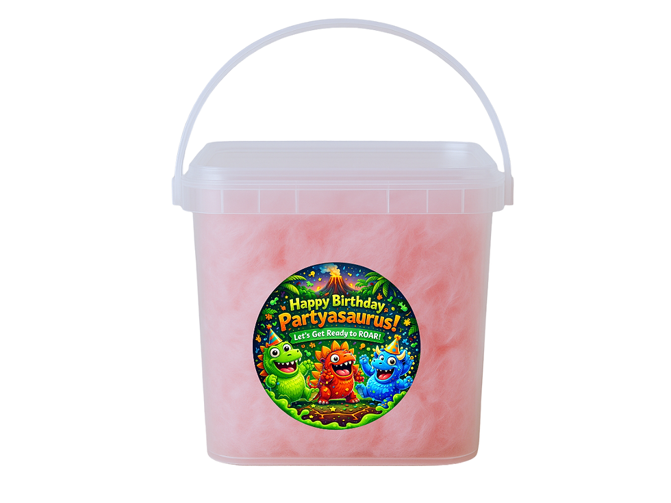 Thumbnail: Monster Parties Cotton Candy Bucket Bundle (Label 4)