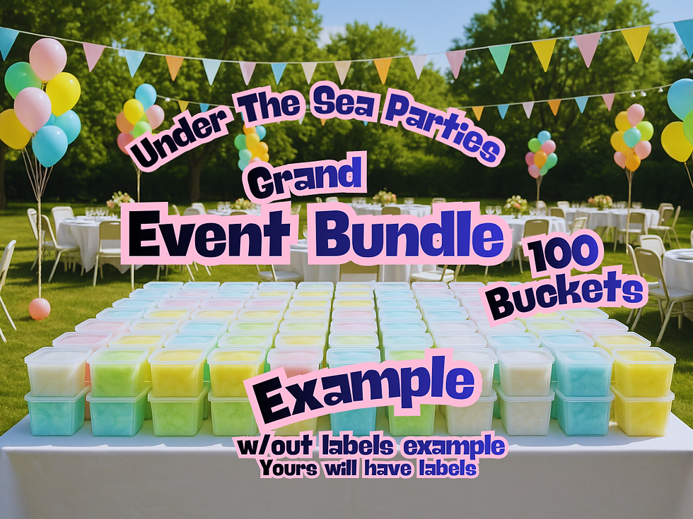 Thumbnail: Science / STEM Parties Cotton Candy Bucket Bundles