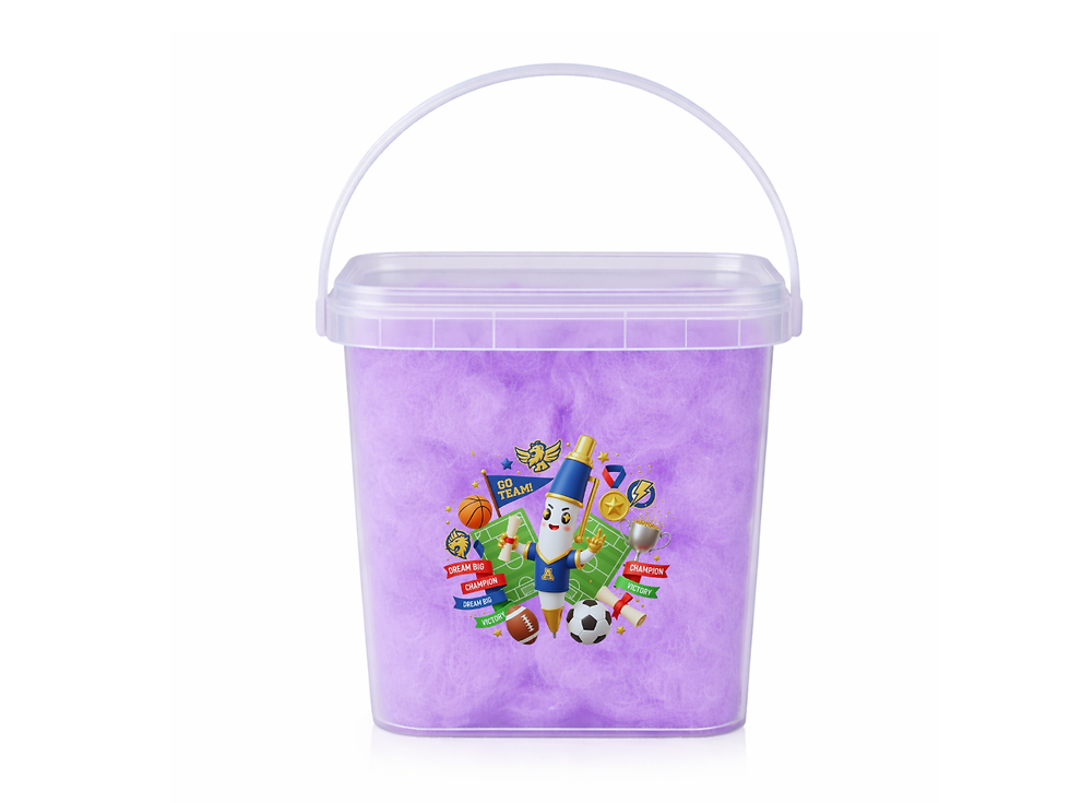 Thumbnail: Athletic Scholarship Signing Parties Cotton Candy Bucket Bundles