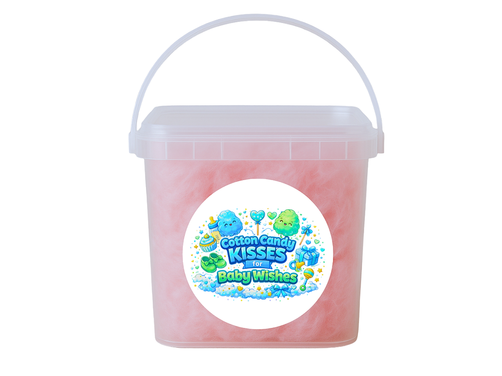 Thumbnail: Baby Shower Parties Cotton Candy Bucket Bundle (Label 8)