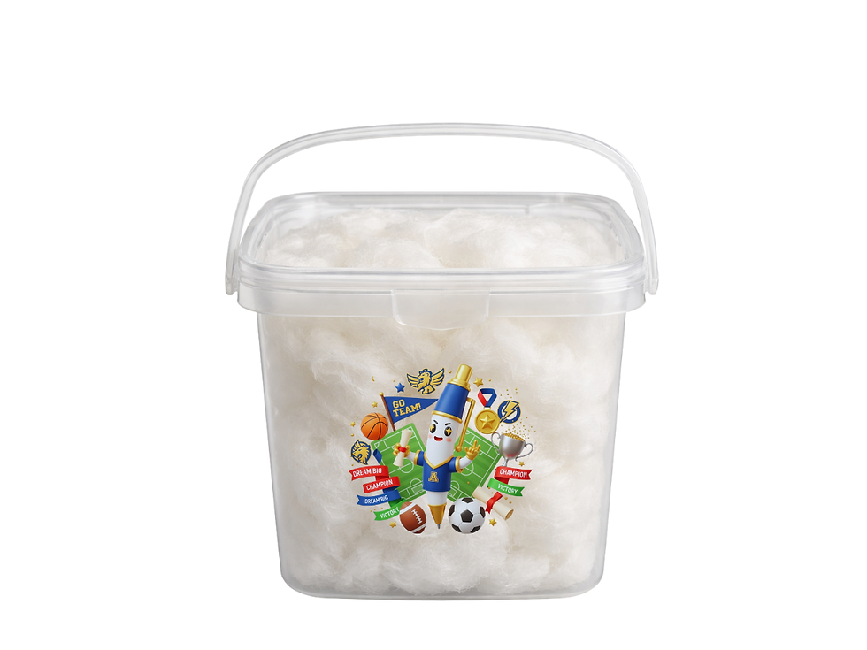 Thumbnail: Athletic Scholarship Signing Parties Cotton Candy Bucket Bundles
