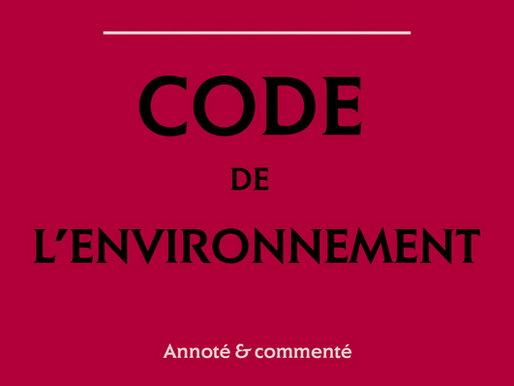 Réglementation état des risques et pollution