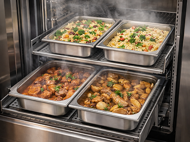 Cook & Hold Warmanlieferung