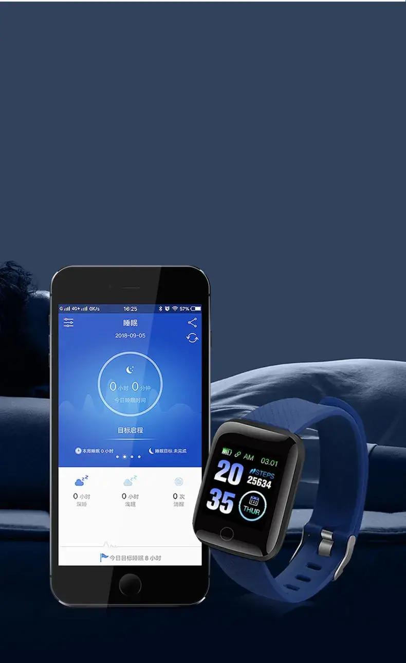 Thumbnail: Waterproof Unisex Smart Watch