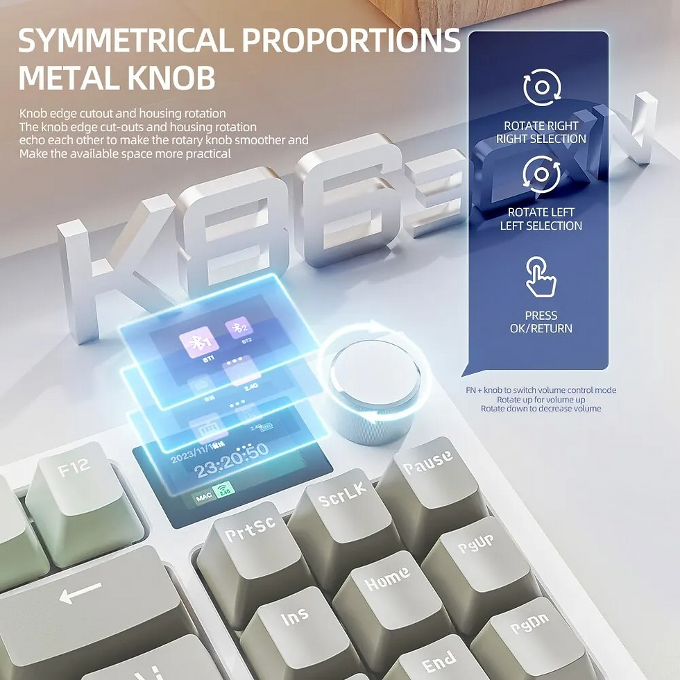 Thumbnail: K86 RGB Bluetooth Wireless Keyboard