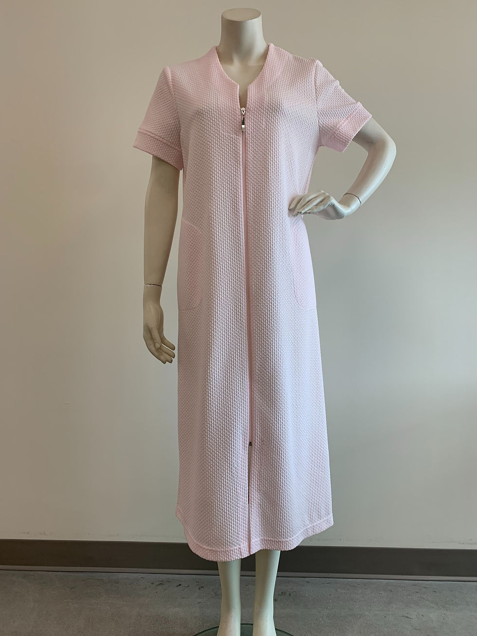 Bubble Knit Long Zip 48