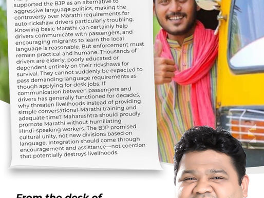 Many Hindi-speaking voters in Maharashtra supported...