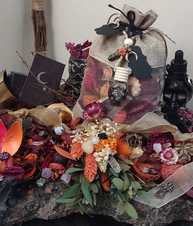 Fall Equinox - Mabon Sabbat Aromatherapy Gift Set - Sweet Cinnamon Pumpkin Scent