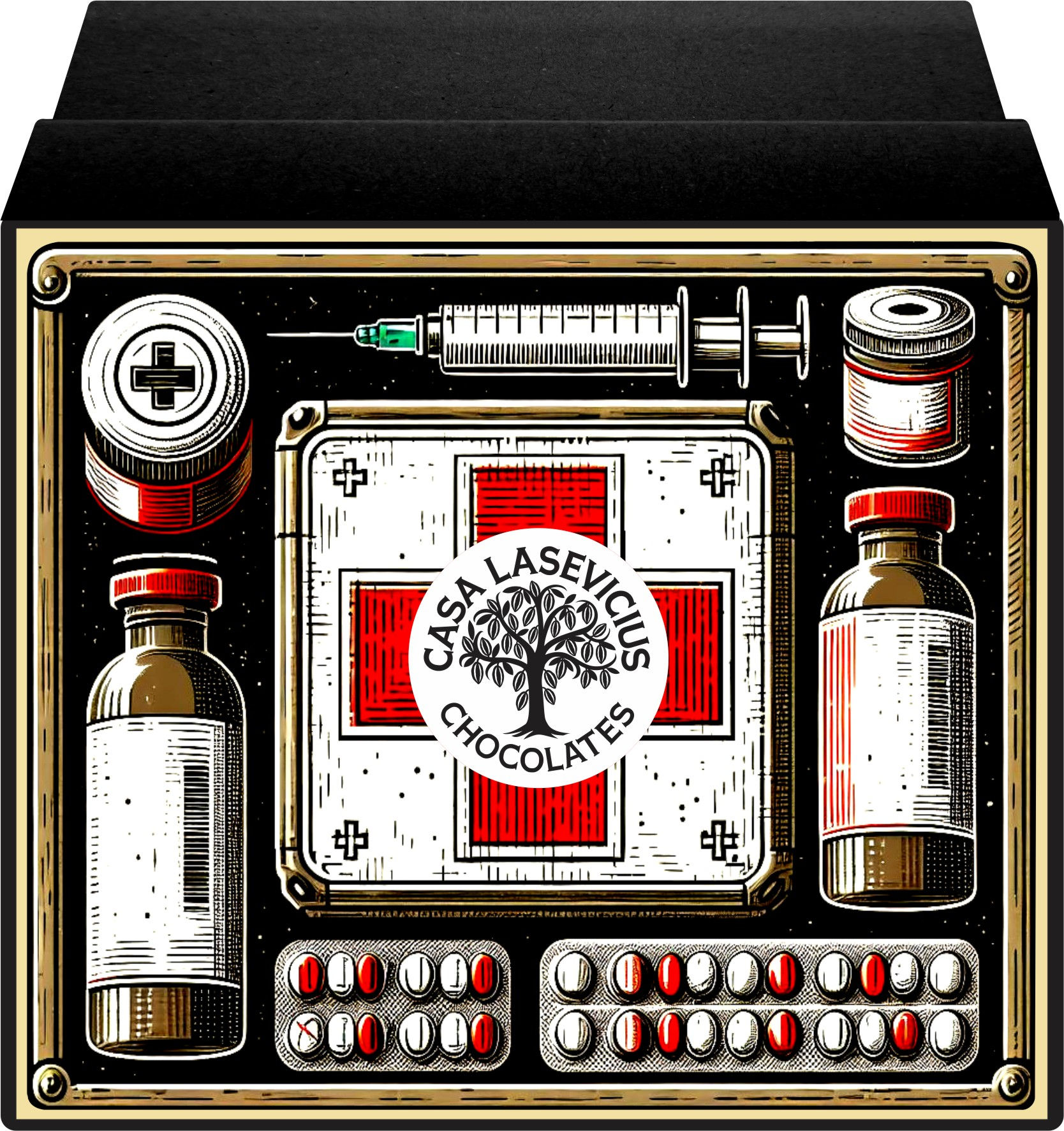 CAIXA PRIMEIROS SOCORROS (ganhe na compra de 10 barras)