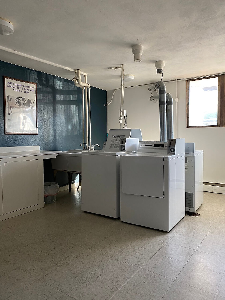 Shared laundry at Valley View apartments