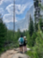 Stanley Glacier hiking trail