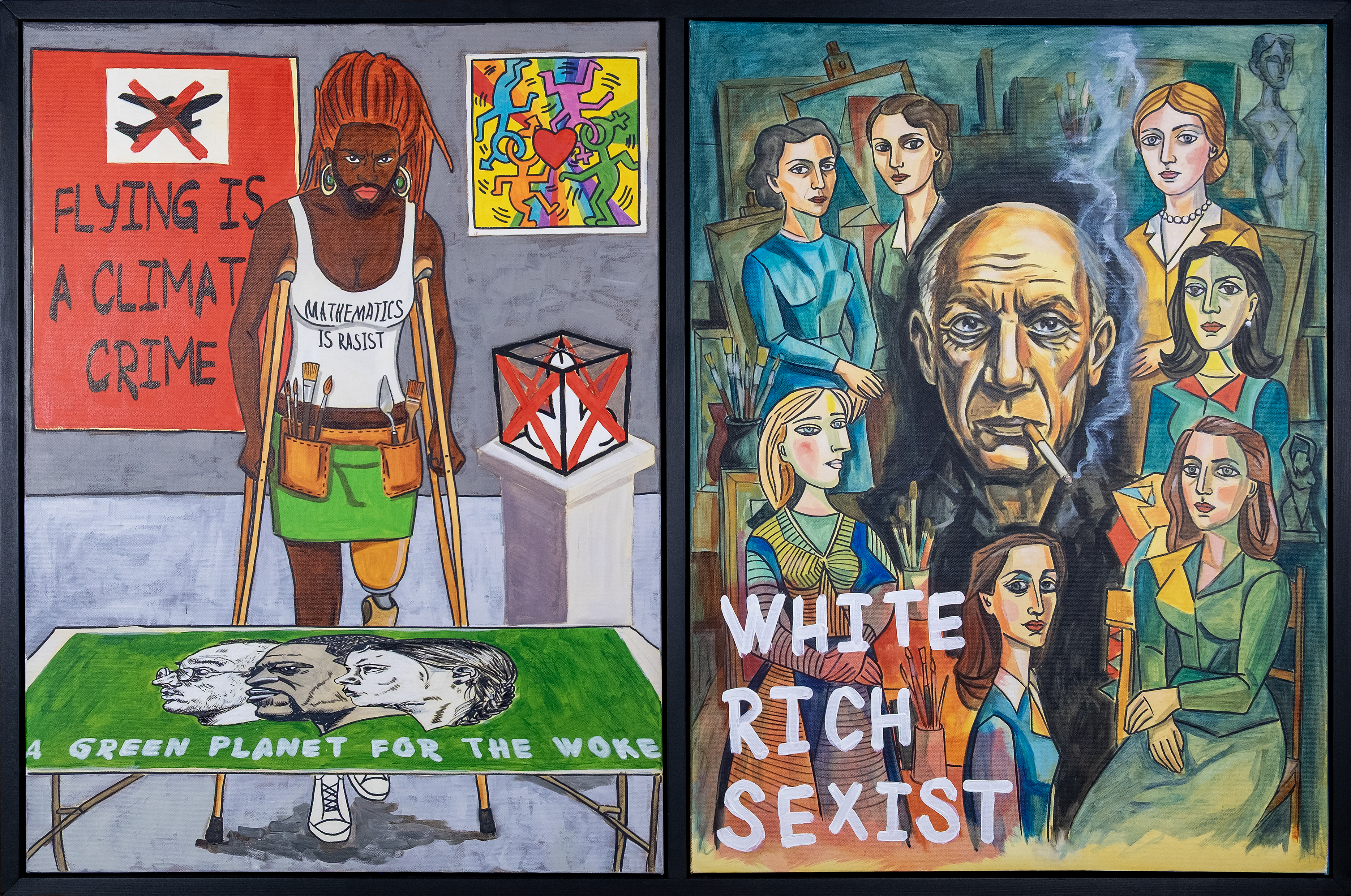 Turist - Artists with Flawless and flawed bio - Diptych, 2026