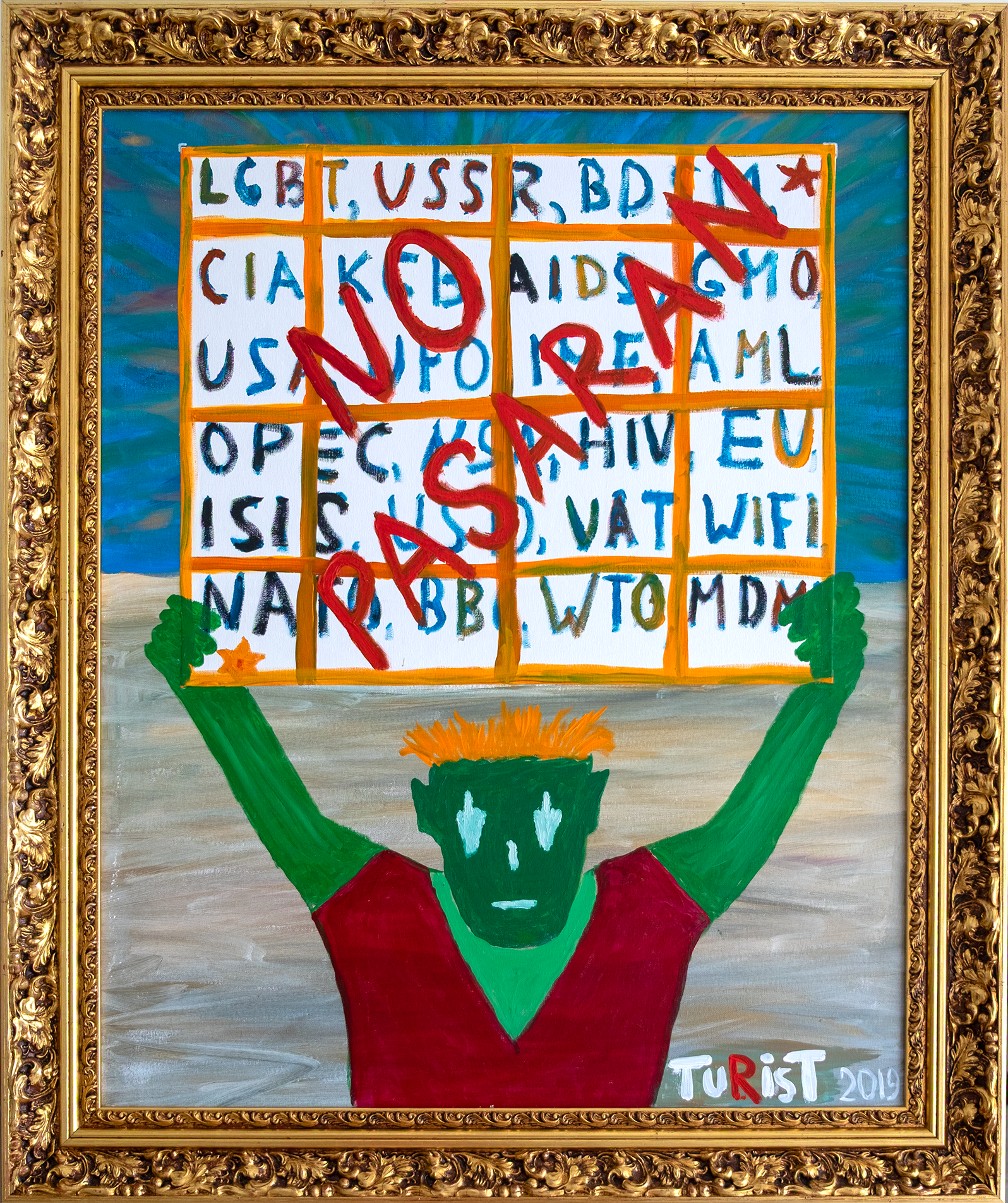 Turist - Various and Early Works. A Lonely Protester, 2019