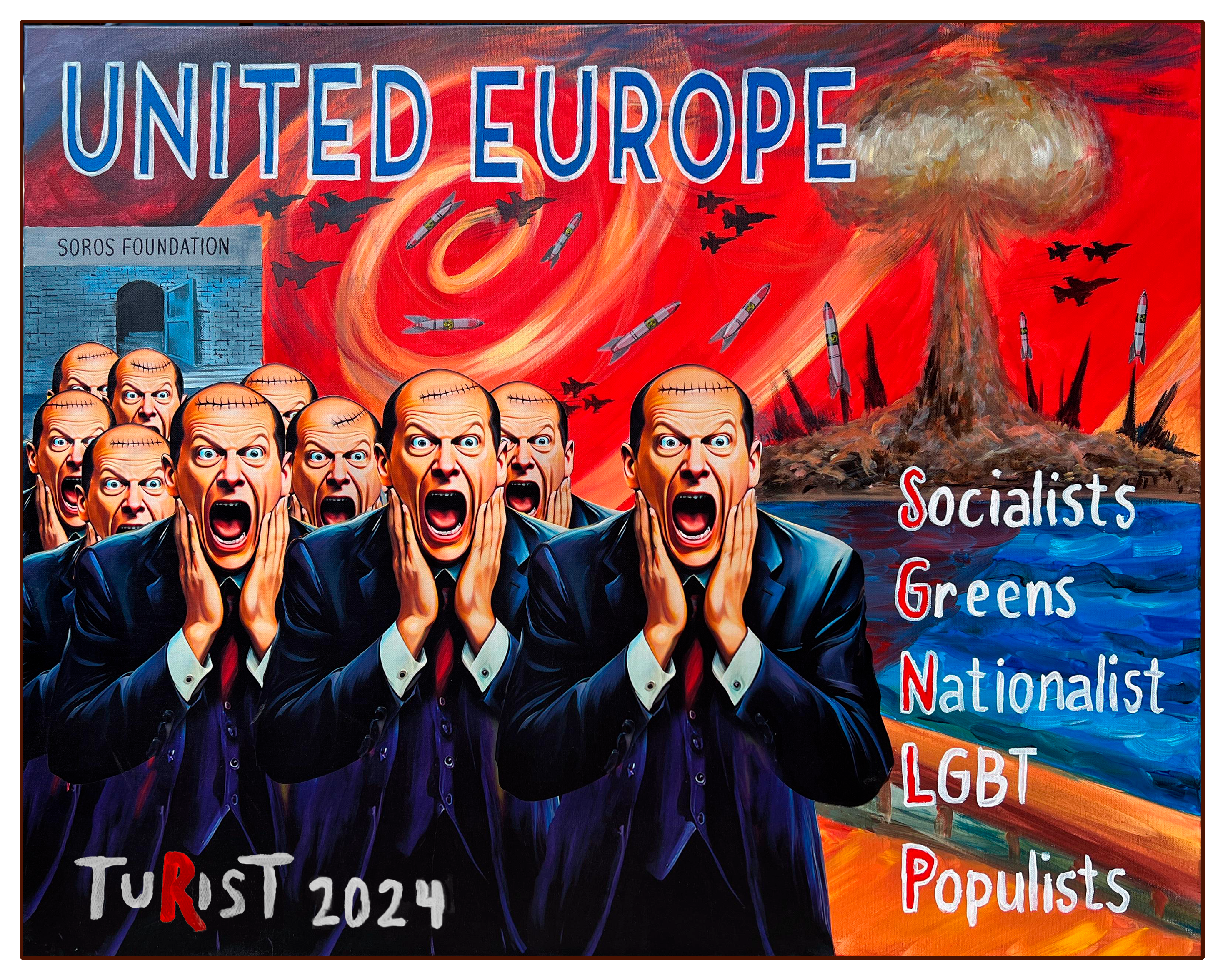 Turist - Diversity of European politicians.
2024