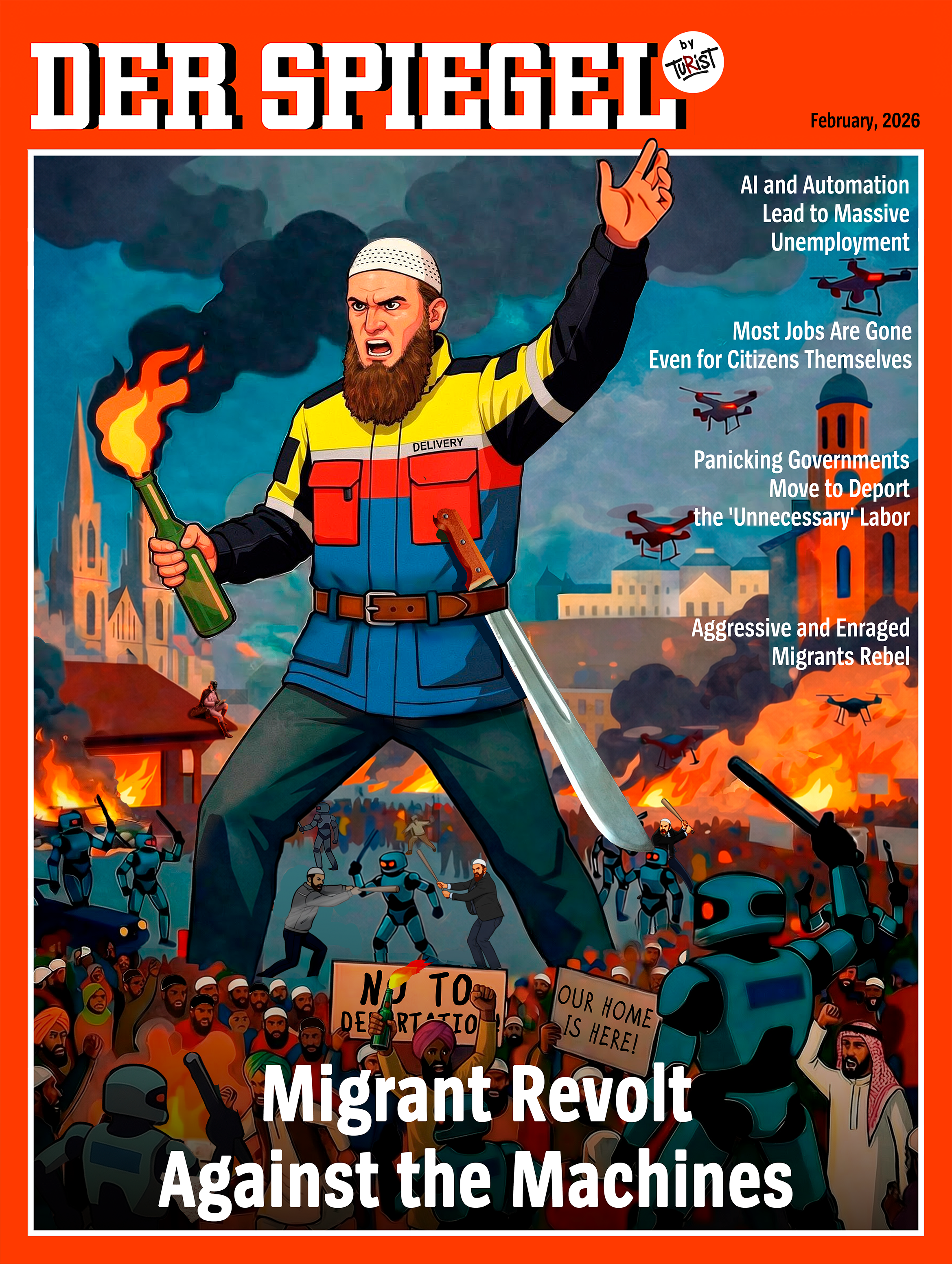 Turist - Magazine covers - der spiegel, 2026