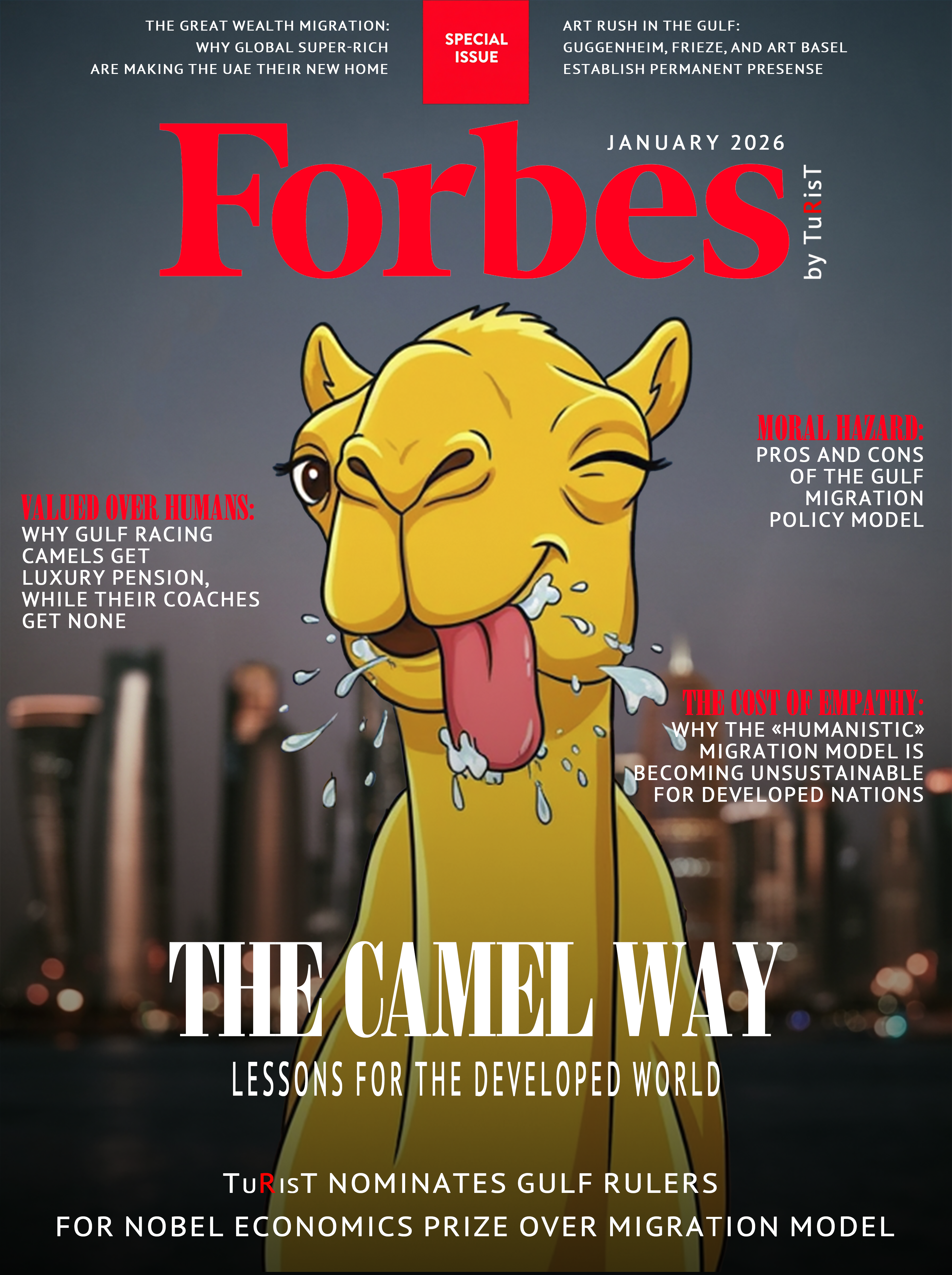 Turist - Magazine covers - forbes, 2026