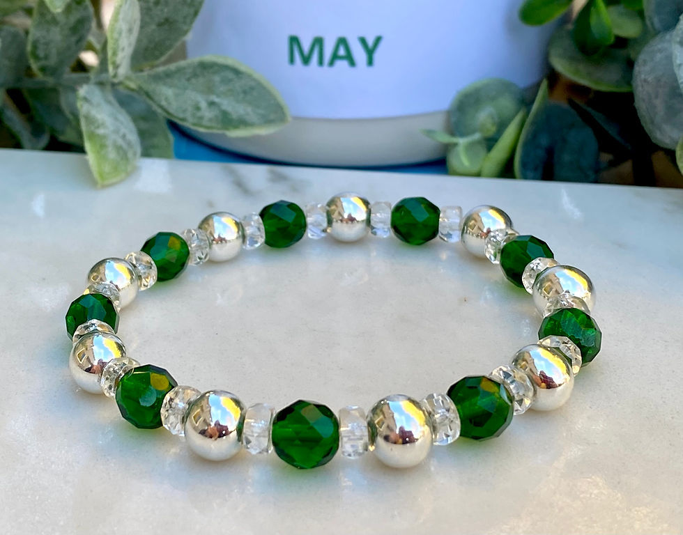 May Birthstone Bracelet