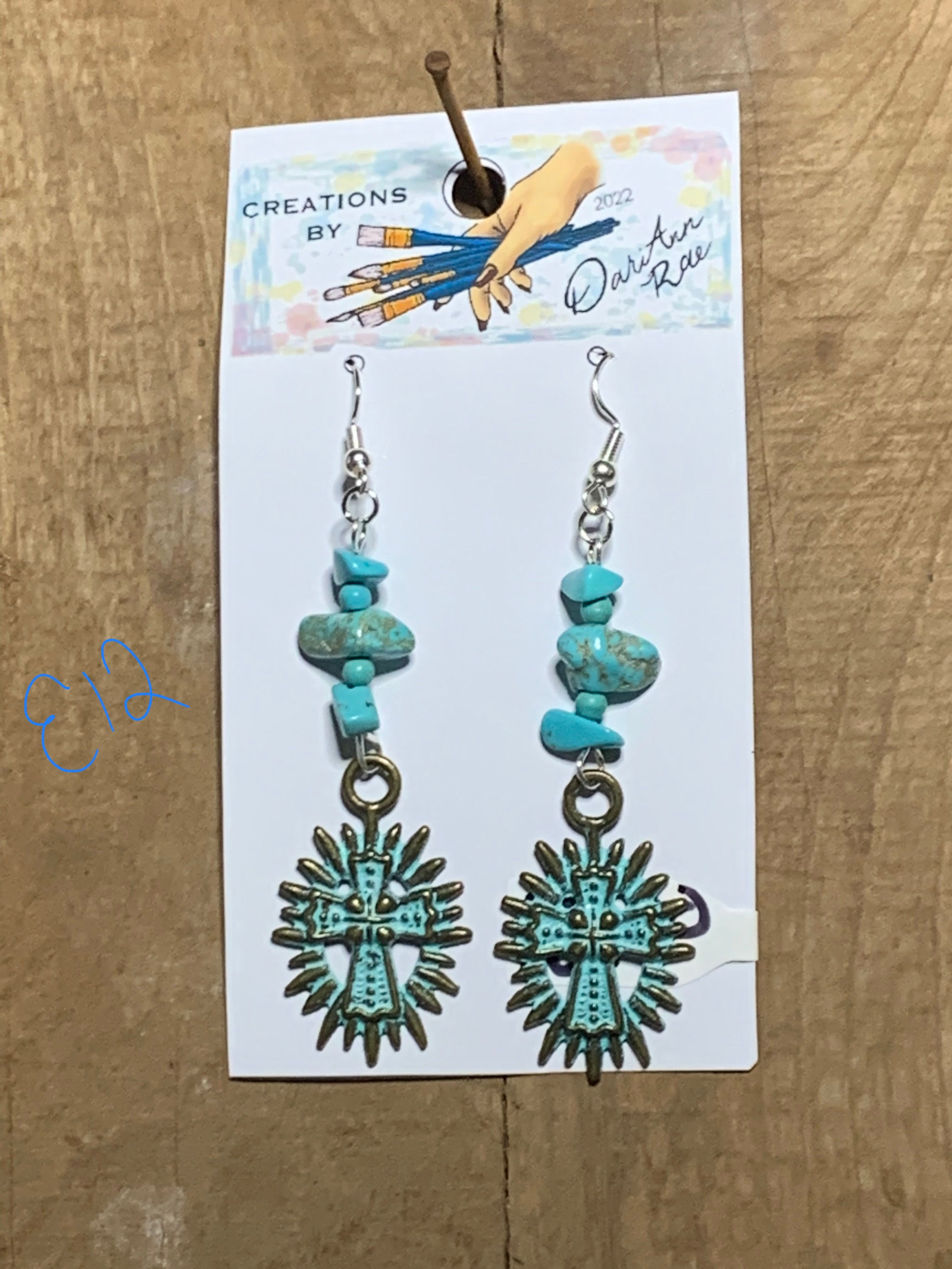 Turquoise Rock Cross