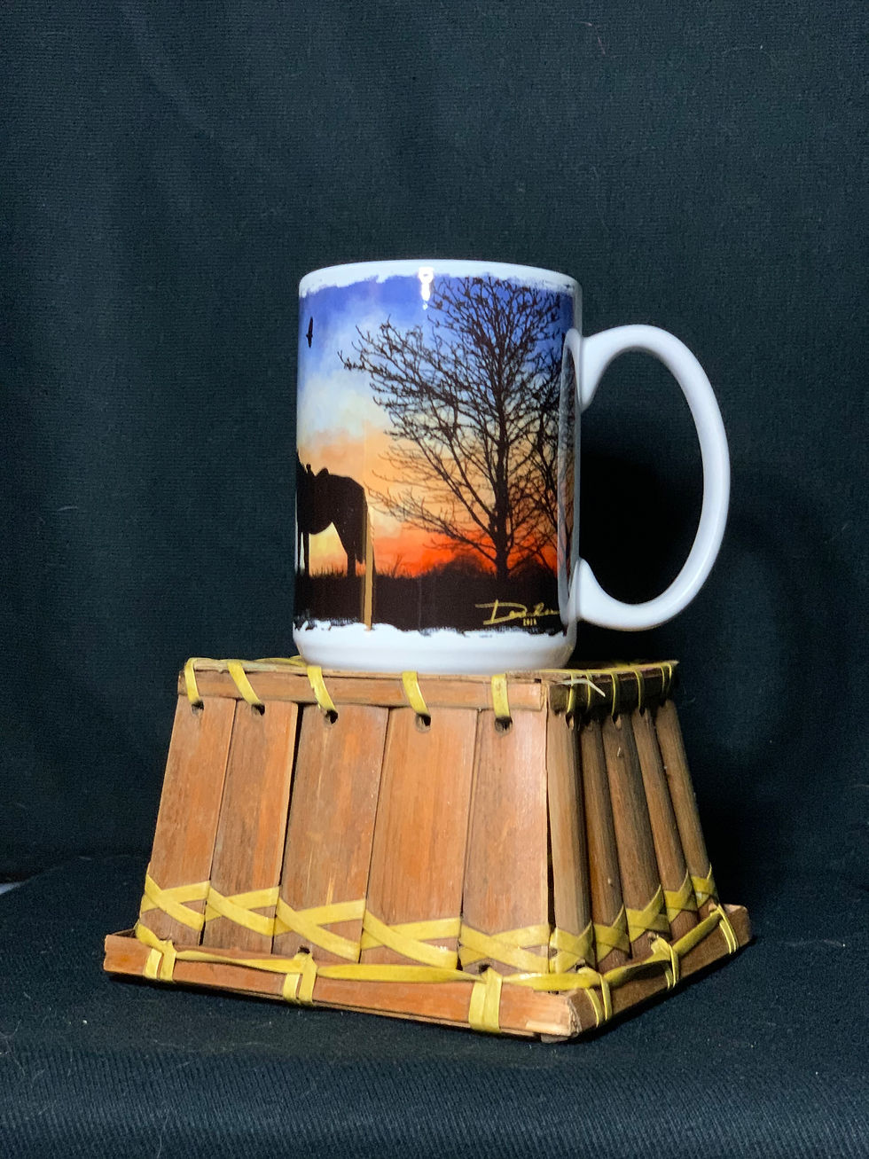 Thumbnail: Cowboy Horse Cross Mug