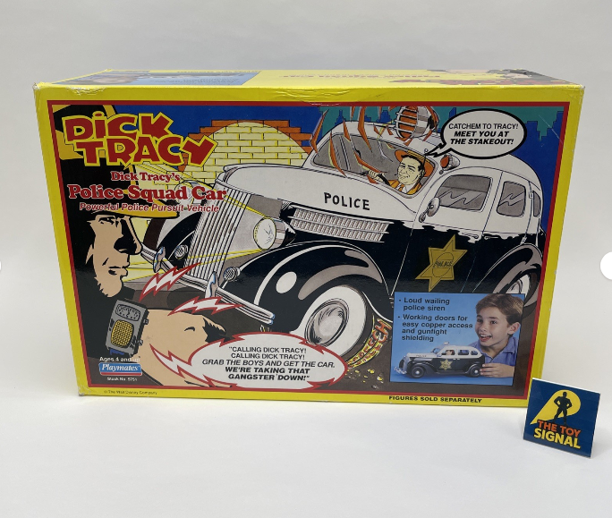 1990 Dick Tracy Police Car Vehicle – Playmates
