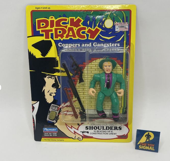 1990 Dick Tracy “Shoulders” Action Figure – Playmates