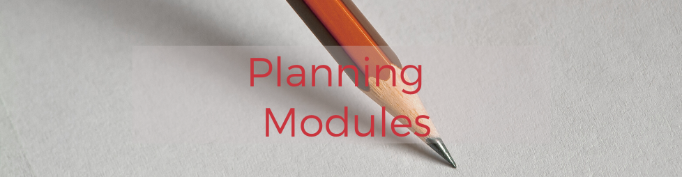 Planning Modules Header