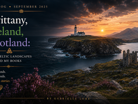 Brittany, Ireland, Scotland: The Celtic Landscapes Behind My Books