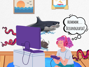 Sobre peixes alienígenas, videogames e tubarões amigos