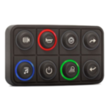 8 Button CAN-bus Keypad (PKP-2400-SI)