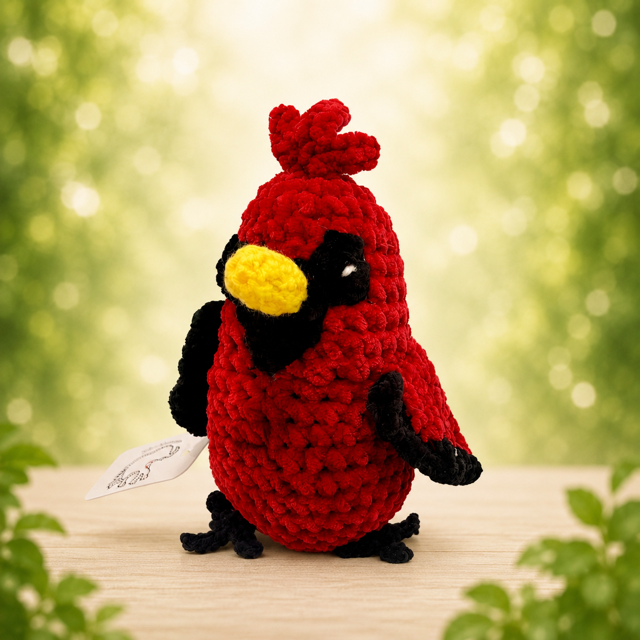 Belle's Transformed Heart™ (Cardinal Plush)