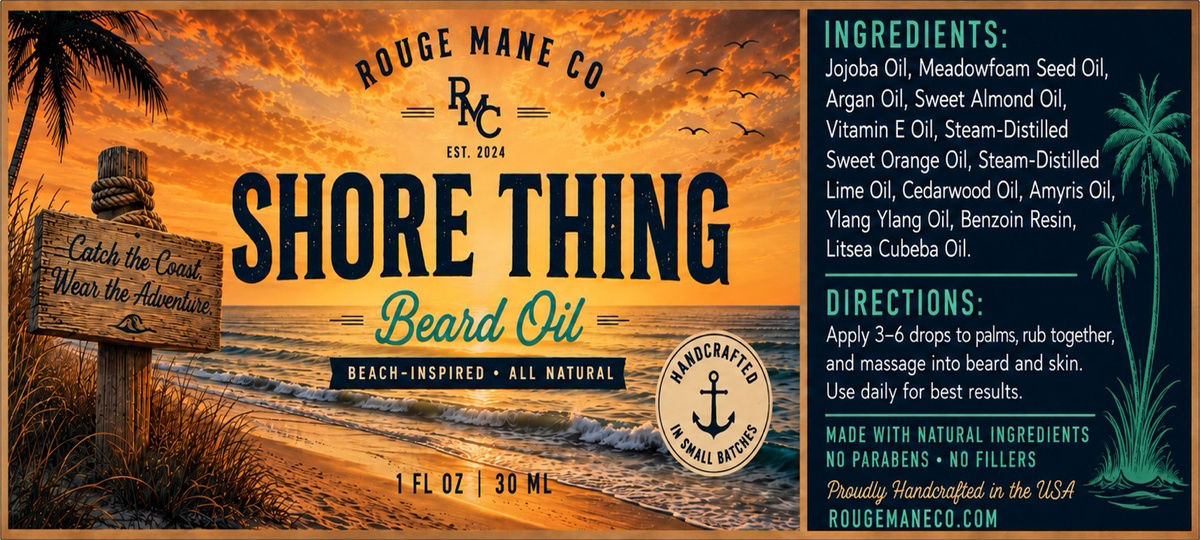 SHORE THING BEARD OIL 