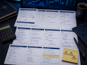 Free FRM Part 2 2026 Formula Sheet: Key Formulas, Metrics, and Common Traps