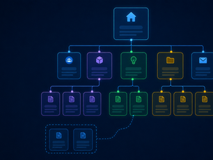 Website Content Mapping Tool: Organize Pages, Sections, and Links Visually