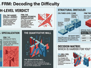 Which is tougher CFA or FRM?